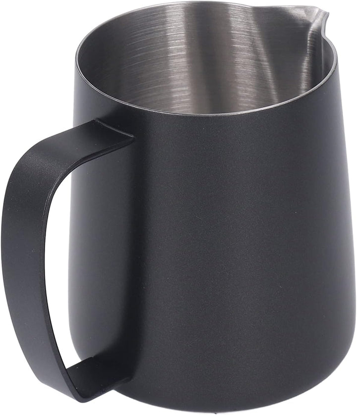 Milchkännchen, 450 Ml, 304 Edelstahl, Milchaufschäumer, Kaffeekaraffe, Cappuccino, Milchaufschäumer,