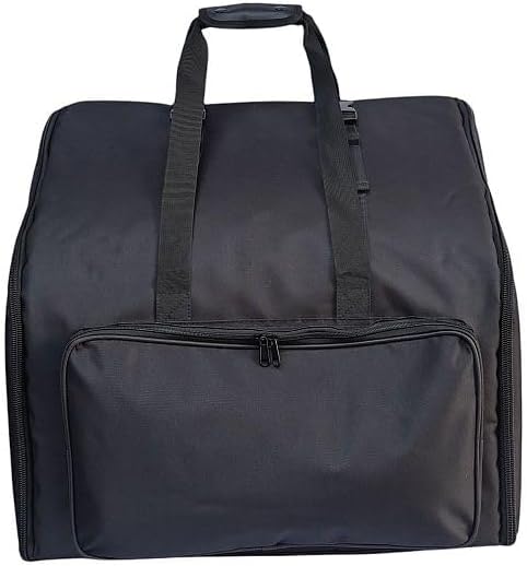 Generisch Knopfakkordeon Tasche 120 Bässe Rucksack Deluxe-PRO schwarz