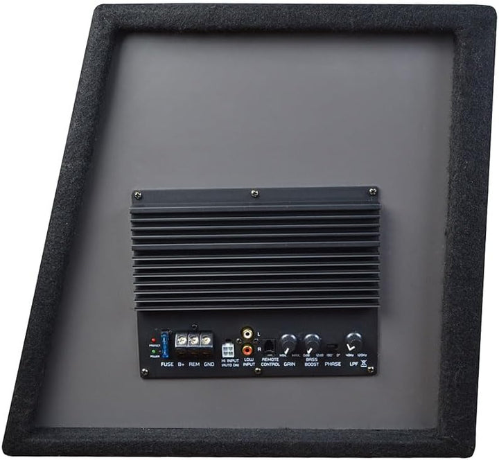 Ground Zero GZIB 2.30BR-ACT – 30 cm Aktiver Bassreflex-Subwoofer mit integriertem Verstärker für sat
