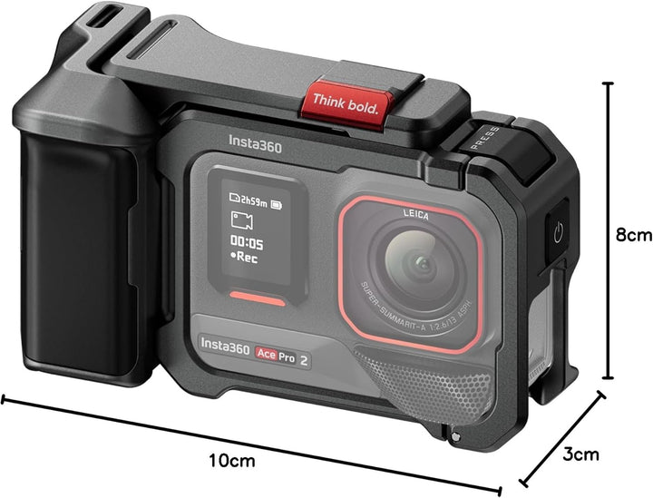 Insta360 Ace Pro 2/Insta360 Ace Pro Xplorer Grip-Kit Schiefergrau, Schiefergrau