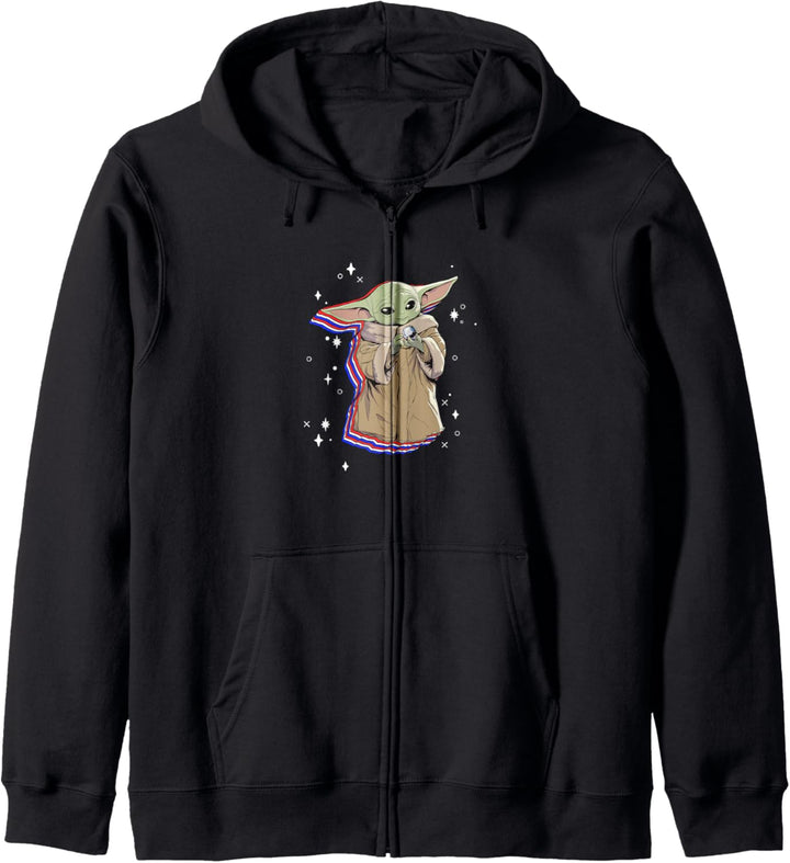 Star Wars: The Mandalorian Fourth Of July Grogu In Stars Kapuzenjacke