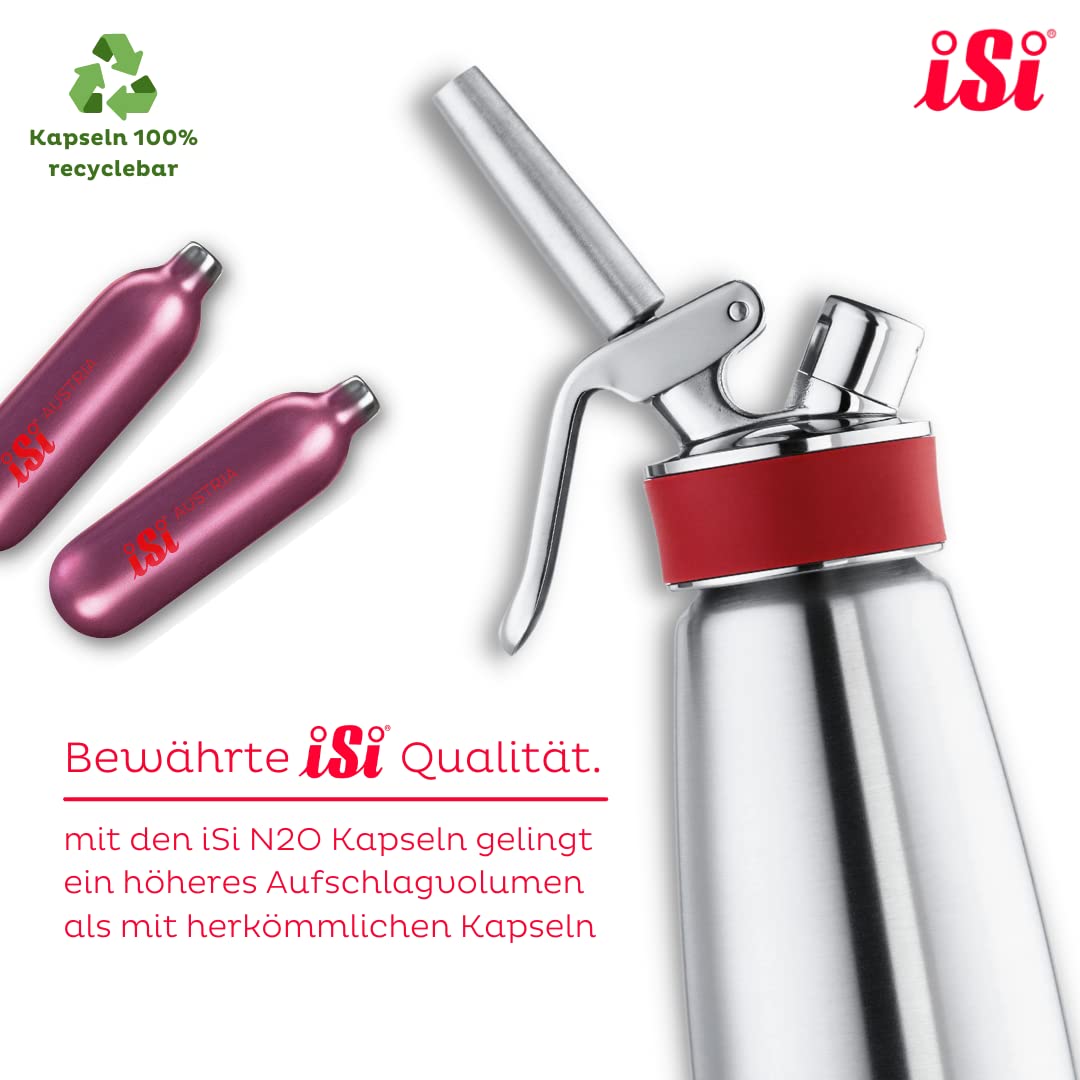 iSi - 2726 Whipper Cap Verschlusskappe für Sahnespender - spülmaschinenfester Edelstahl Deckel zum S