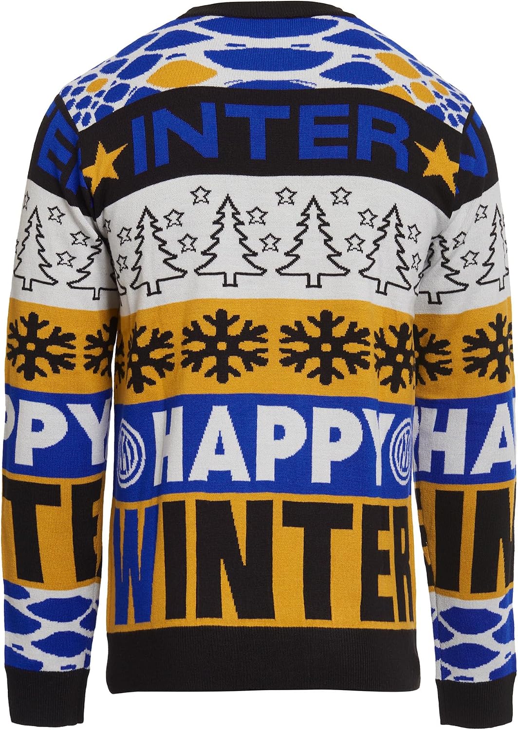 Inter Unisex Maglione Di Natale Inter Pullover (1er Pack) S Blau, S Blau