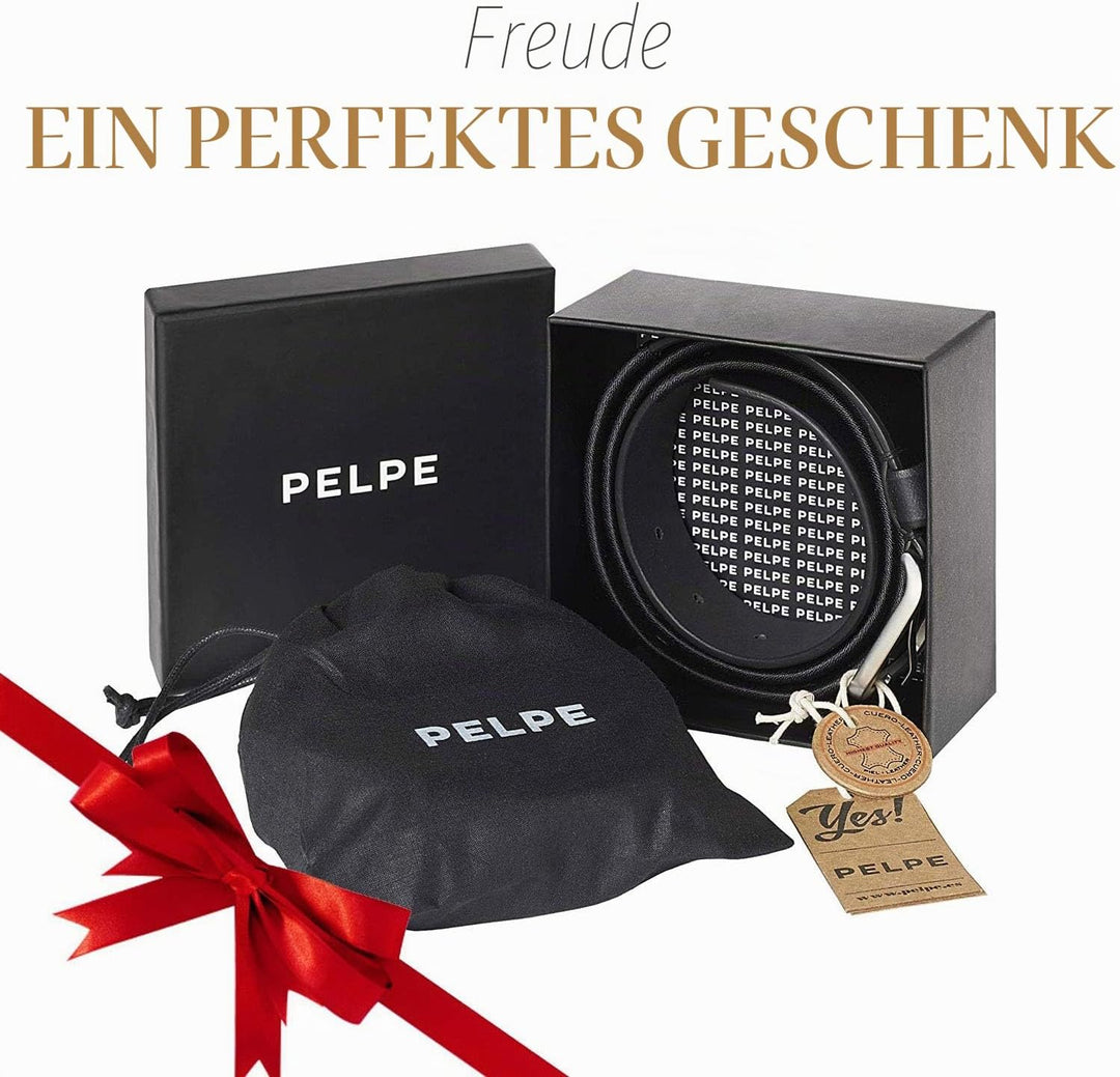 Argentinischer Ledergürtel mit passender Schnur und Lederarmband. Auf Leder gestickter Gürtel für Mä