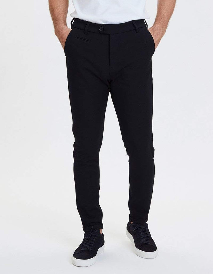 Les Deux Herren Stretchschlanke Passform Komo Anzug Hosen Marine 33
