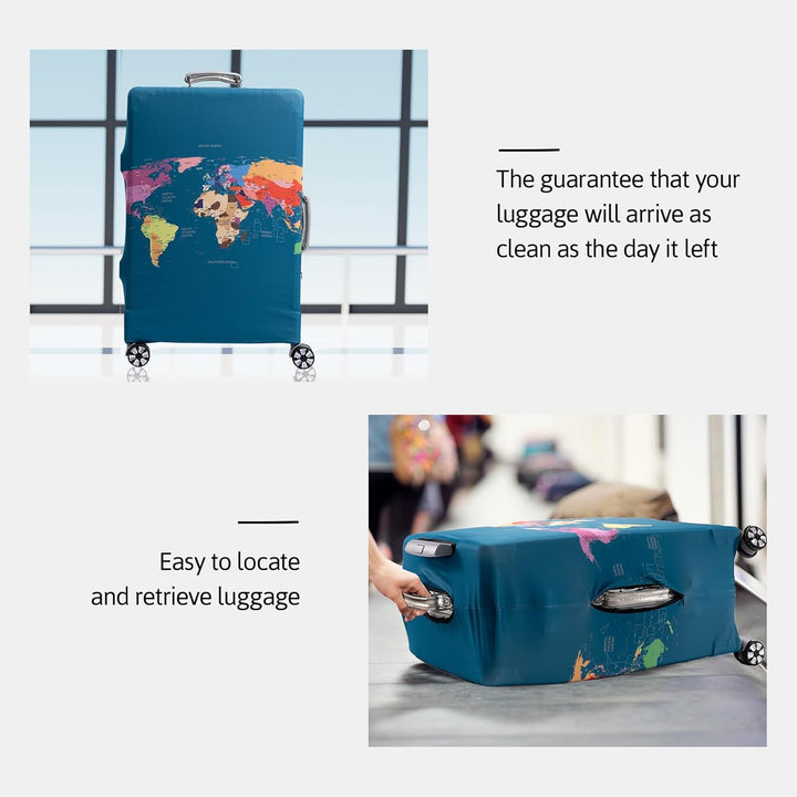 OrgaWise Kofferhülle Luggage Cover Gepäck Cover Gepäckabdeckung for Travel Luggage Schutzhülle Koffe