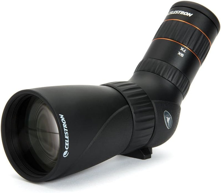 Celestron 52308 9-27 x 56 mm Hummingbird ED Micro Spotter vogelfreundliches Spektiv – Schwarz 9-27 x