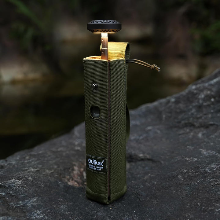 Laternenzubehör, Teleskop-Camping-Lichtkoffer, Outdoor-Camping, Laternen-Tasche, tragbare Campingaus