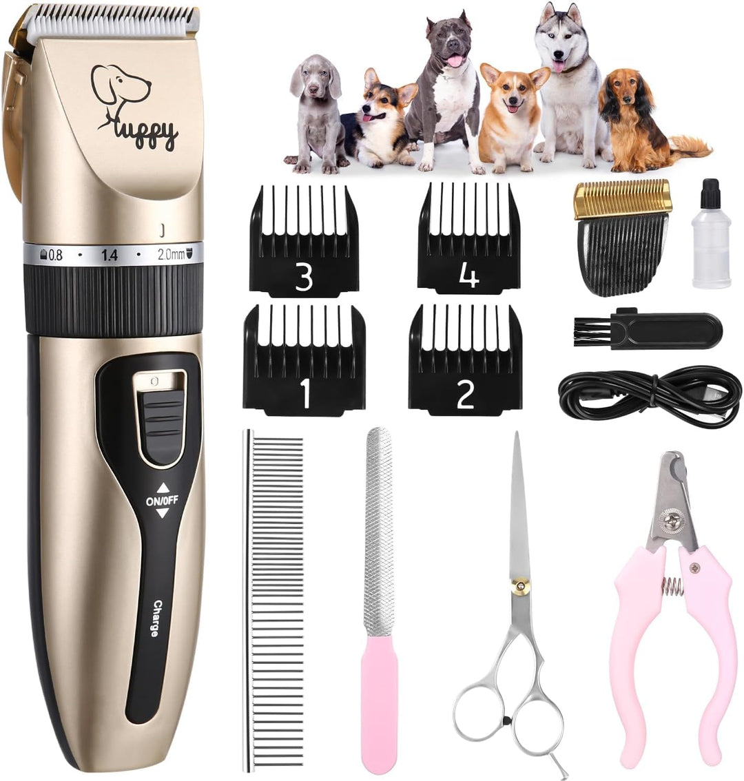 Elektrische Hundetrimmer Schnurlosen, Professionelle Hunde-Haarschneidemaschine, Hunde-Haarschneidem