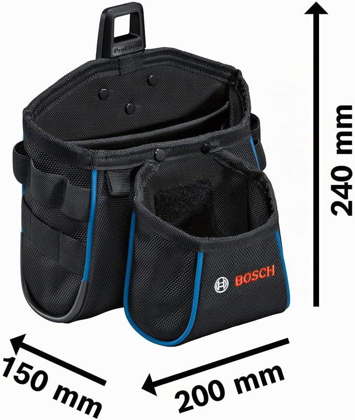 Bosch Professional Combo Kit: Werkzeuggürtel + Handwerkzeug-Set (inkl. 1x Gürtel 108, 1x GWT 2, 1x G