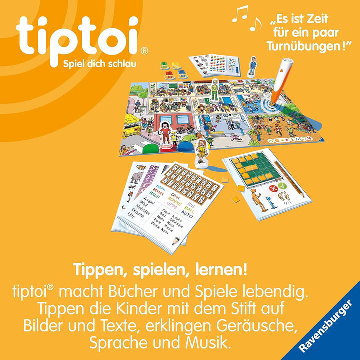 Ravensburger tiptoi Spiel - 00123 Wir spielen Schule - Spiel von Ravensburger ab 5 Jahren für 1-4 Sp