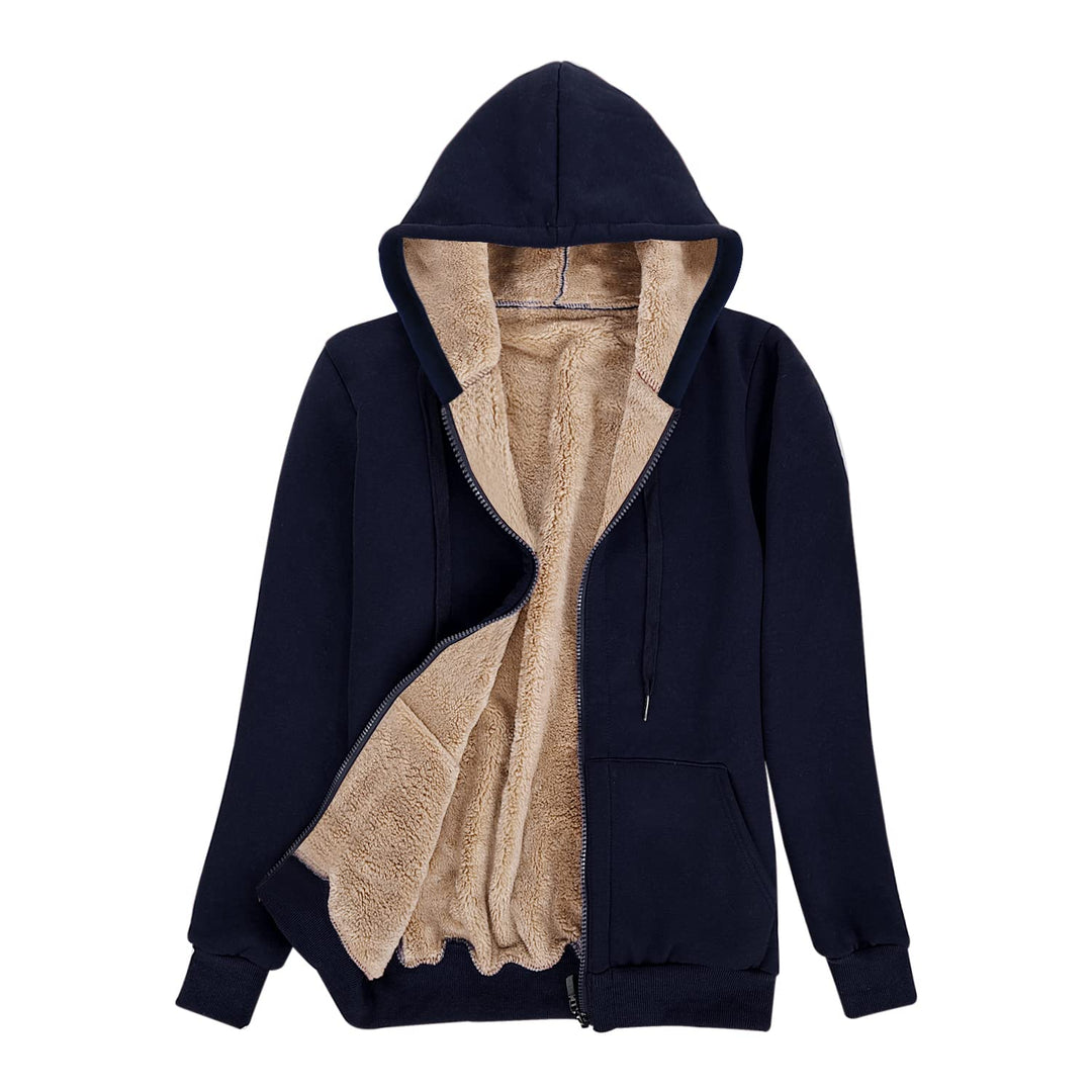 UMIPUBO Hoodie Damen Sweatjacke Fleecejacke Kapuzenpullover Warm Oberteil, Herbst und Winter Sweatsh
