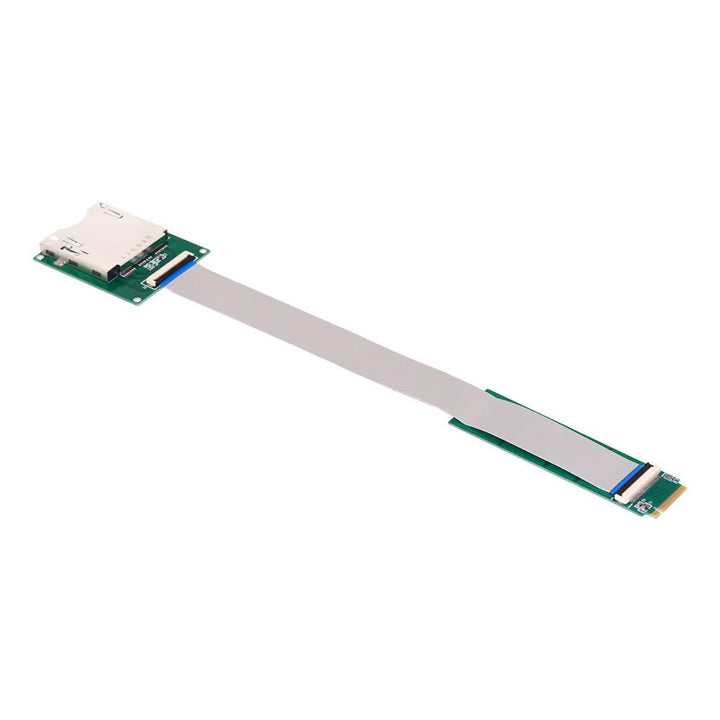 xiwai NGFF M.2 NVMe Câble d'extension de carte mère vers CF Express M2 M-Key pour CFE Type-B Support