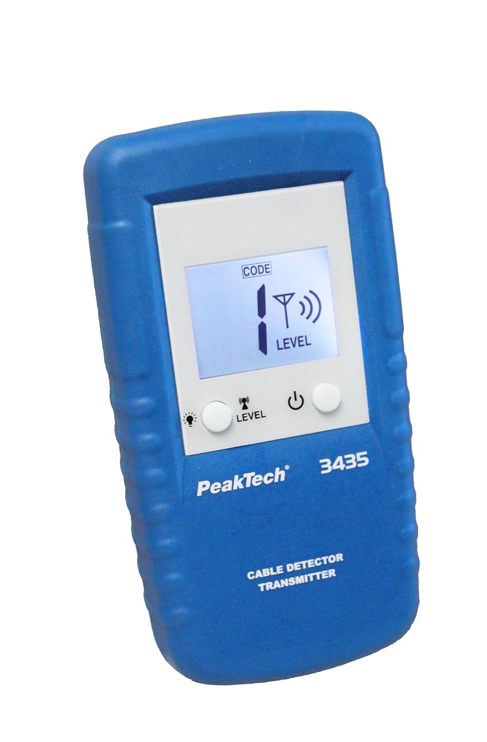 PeakTech 3435 – Leitungssuchgerät mit Sender & Empfänger für Kurzschlüsse - Empfangstiefe: bis 2 Met