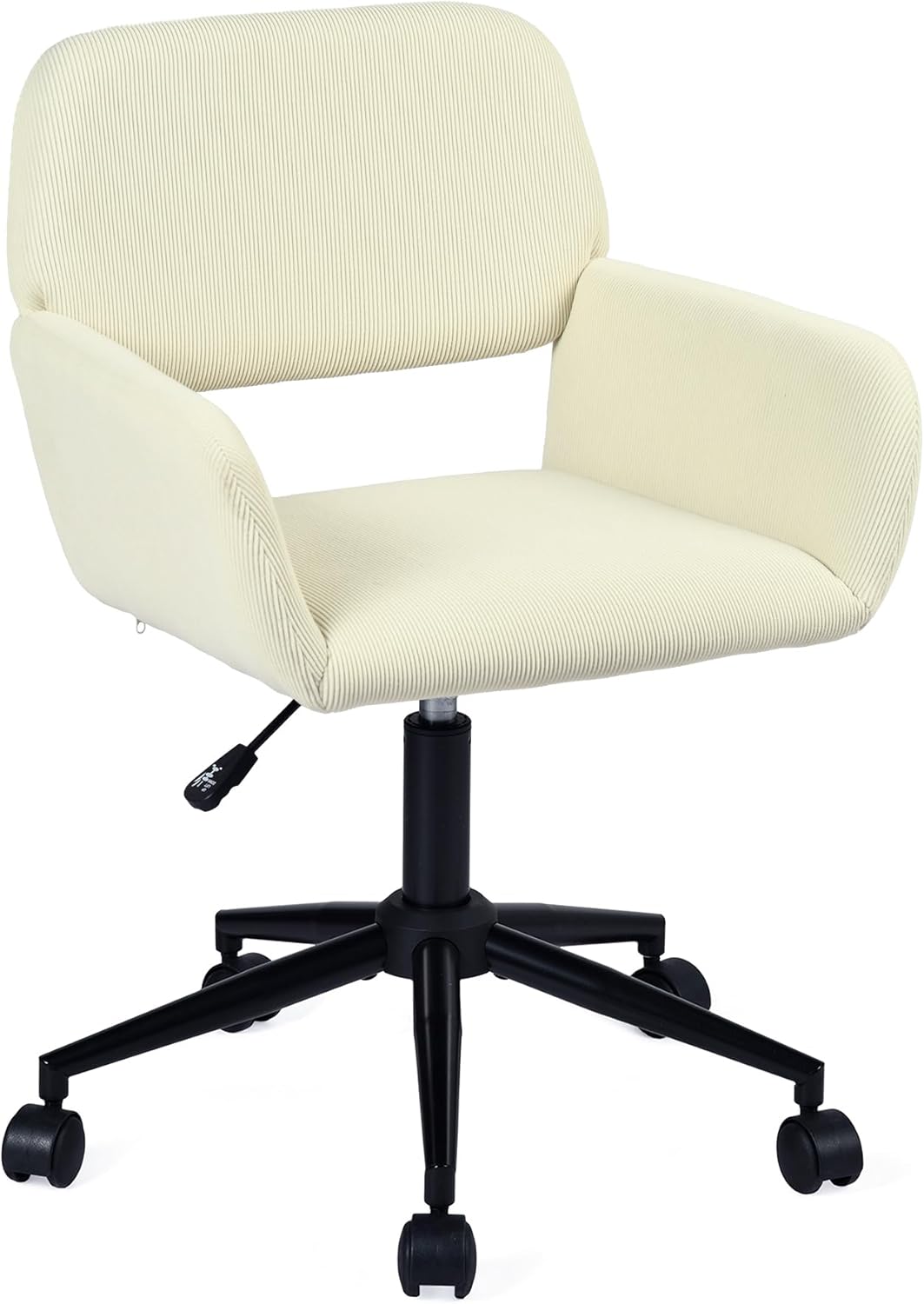 MEUBLE COSY Bürostuhl Ergonomisch Schreibtischstuhl mit höhenverstellbar Armlehnen 360° Drehbar Schm