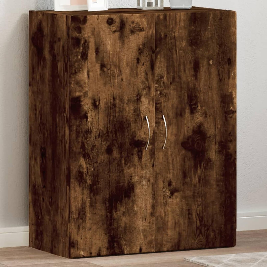 vidaXL Aktenschrank 60x32x77,5 cm Holz Räuchereiche