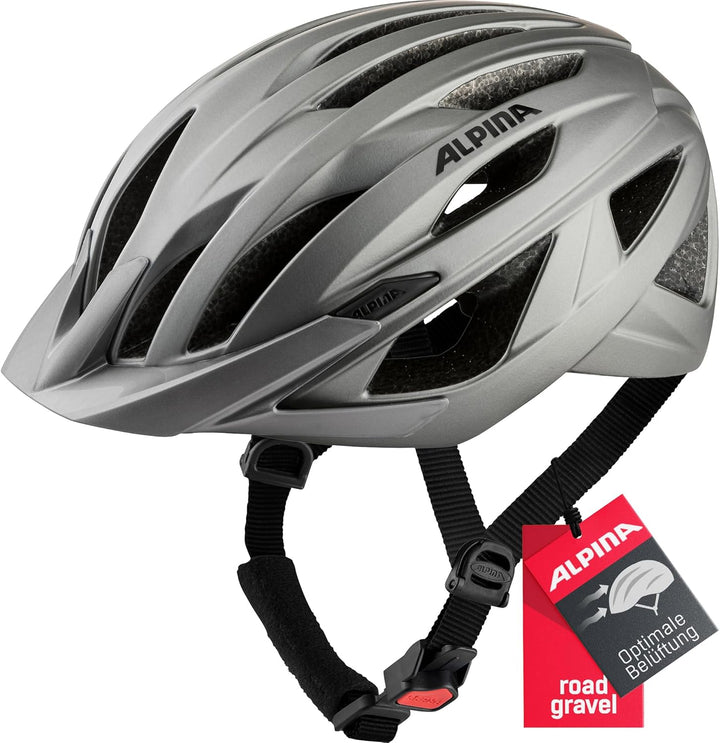 ALPINA Parana - Leichter, Individuell Anpassbarer Touren Fahrradhelm Mit Fliegennetz Für Erwachsene,