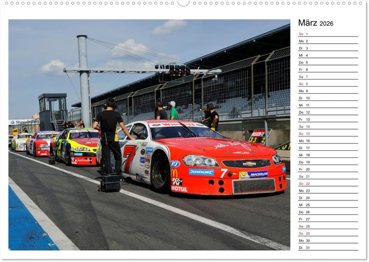 Faszination Motorsport am Nürburgring (hochwertiger Premium Wandkalender 2026 DIN A2 quer), Kunstdru
