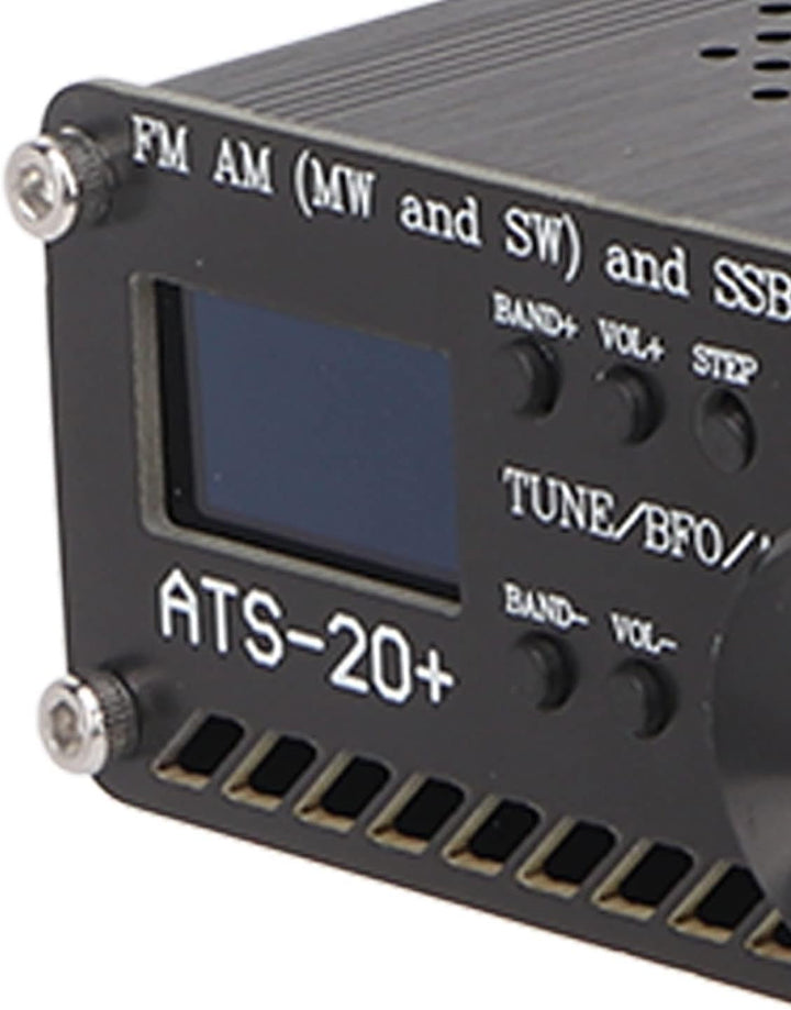 All-Band-Kurzwellen-Radioempfänger, ATS 20+ FM AM LW SW SSB World Band Tragbarer Digitalempfänger, E