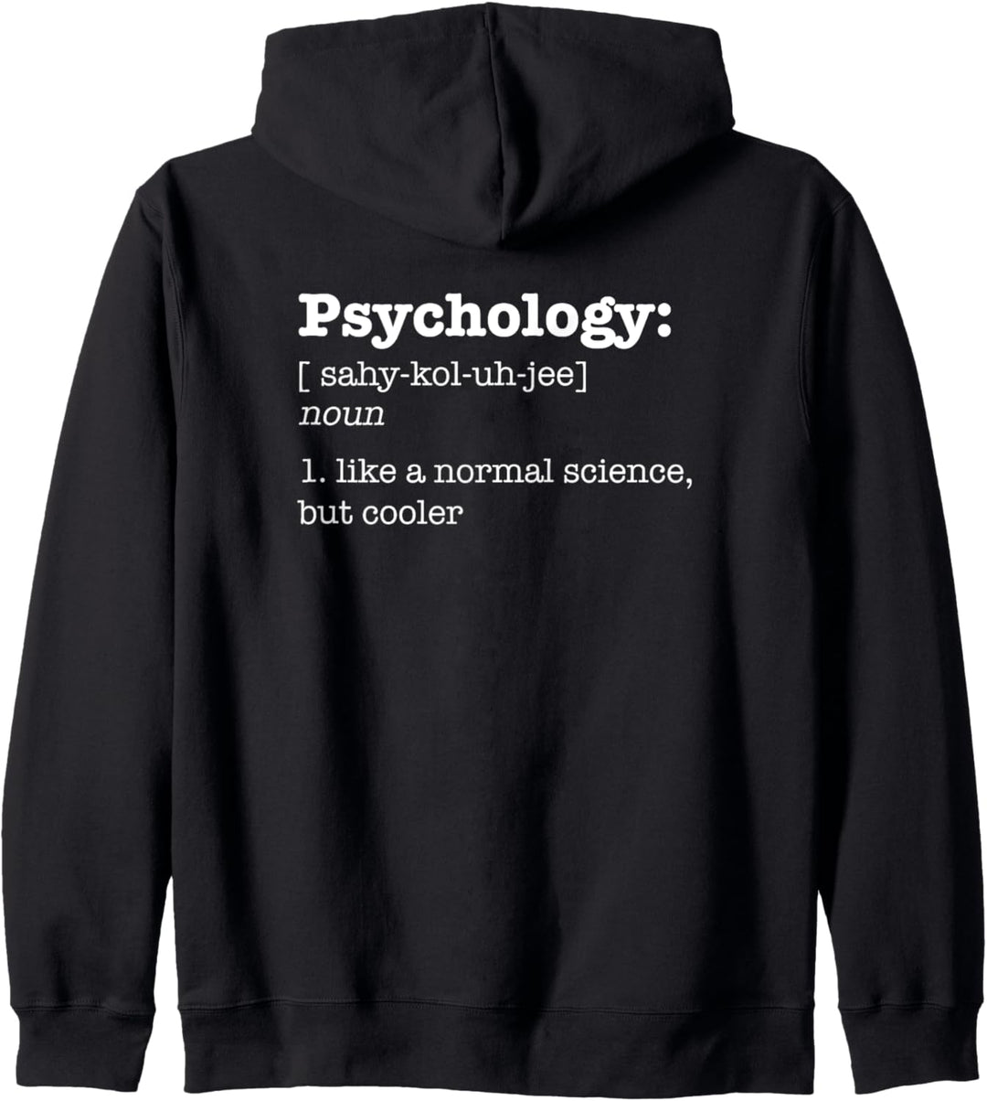 Psychologie Definition / Psychologe College Major Degree Kapuzenjacke