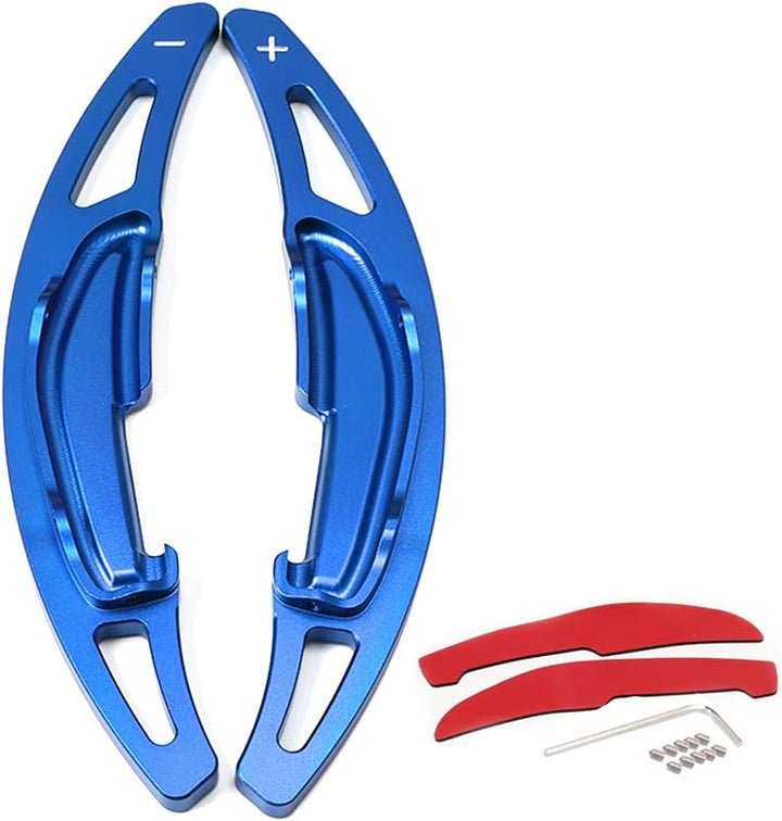 HIBEYO 2 Stücke Lenkrad Schaltwippen Verlängerung Paddles Lenkrad für BMW M2 M3 M4 M5 X5M X6M F87 F8