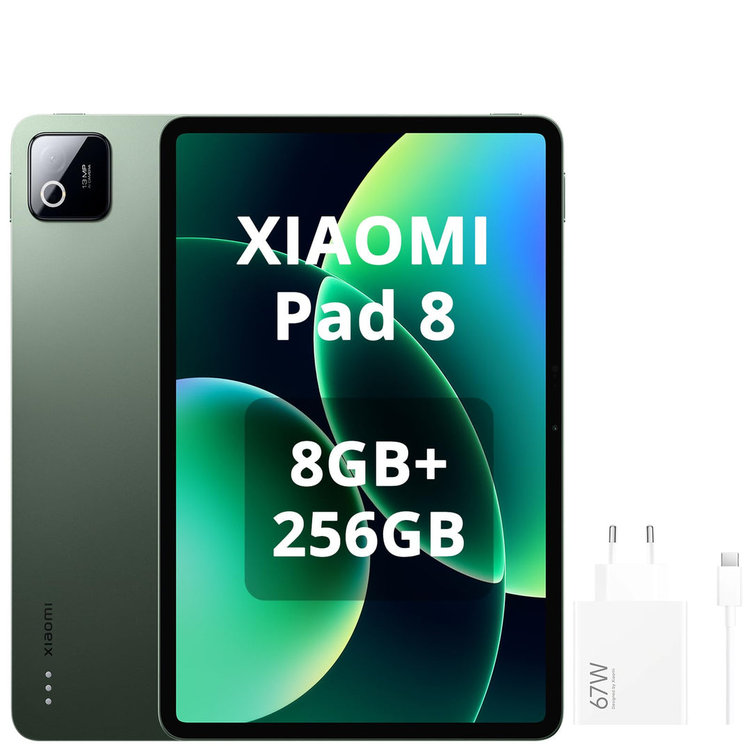XIAOMI Pad 8 8 GB/256 GB, WiFi 7, 11,2" 3,2K Tablet, Dolby Atmos Sound, Snapdragon 870 Prozessor, 92