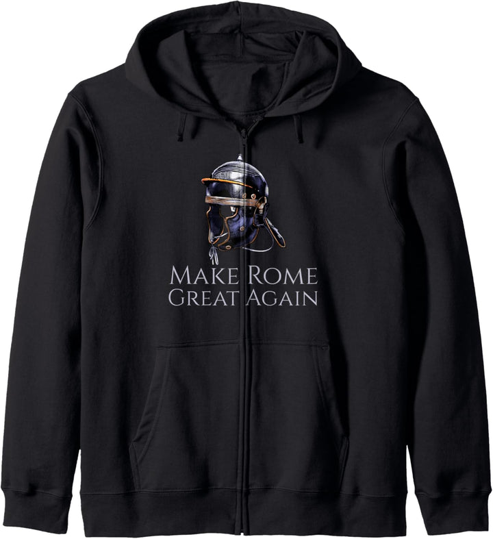 Ancient Rome - Imperial Legionary Helmet - Roman History Kapuzenjacke