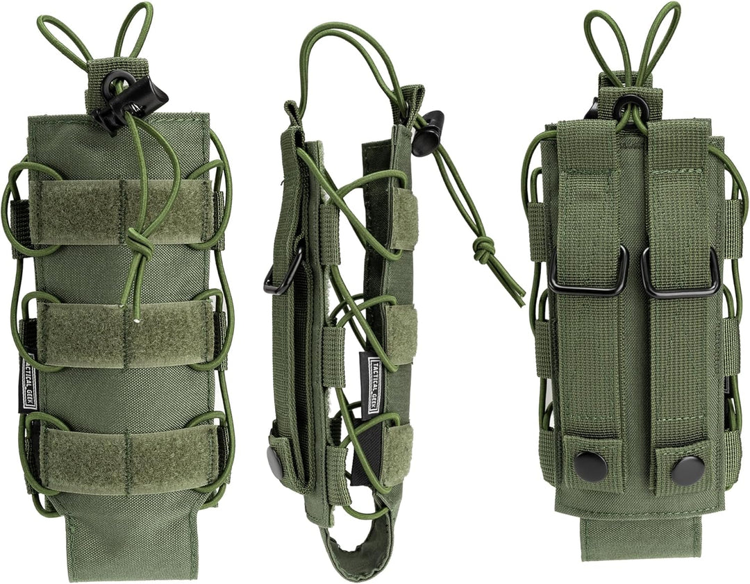 TACTICAL GEEK EXT11 Taktische Doppelmagazin-Tasche Klein Molle Tasche Organizer Seitentasche Pocket