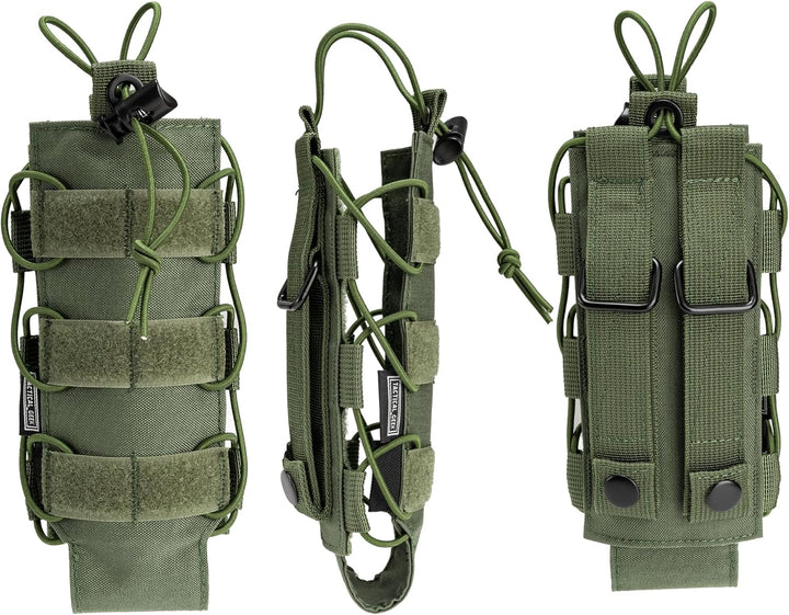 TACTICAL GEEK EXT11 Taktische Doppelmagazin-Tasche Klein Molle Tasche Organizer Seitentasche Pocket
