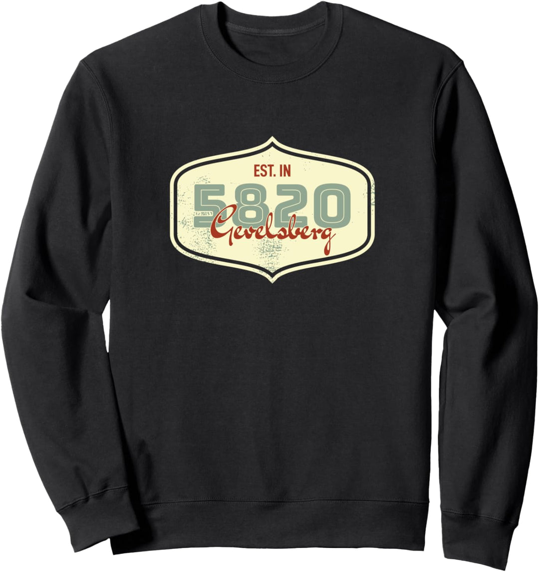 5820 Gevelsberg - Alte Postleitzahl - Geschenk Sweatshirt