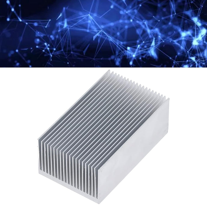 2er-Pack Kühlkörper 100 X 60 X 39 Mm – Premium-Kühlkörper aus Aluminium für Elektronik-, CPU-, GPU-