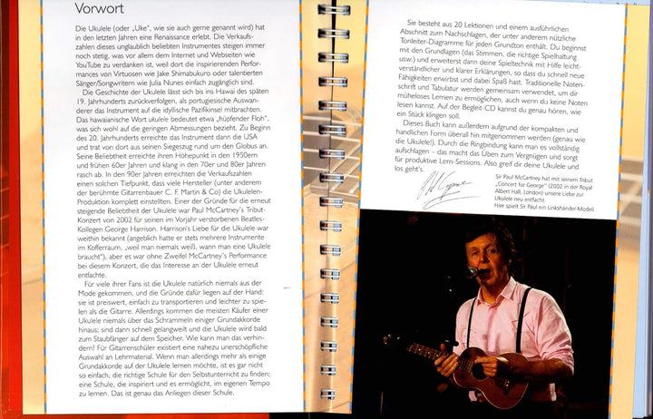 Ukulele - Der Komplettkurs - arrangiert für Ukulele - mit CD [Noten/Sheetmusic] Komponist : CAPONE P