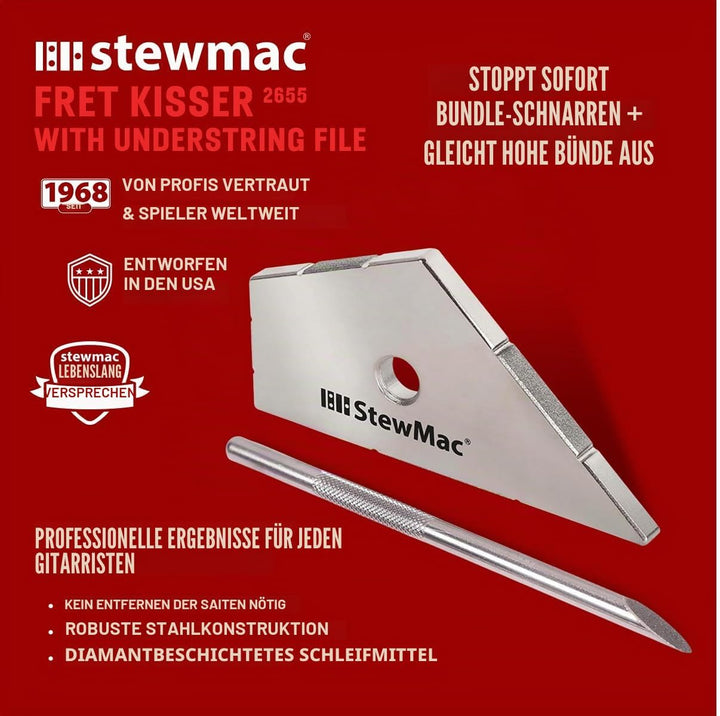 StewMac Fret Kisser mit Unterseitenfeile (2655)
