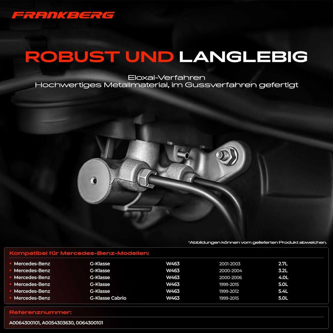 Frankberg Hauptbremszylinder Bremszylinder Kompatibel mit G-Klasse W463 2.7L-5.4L 1999-Heute G-Klass