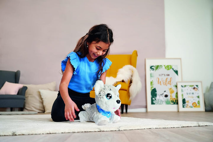 Simba - Chichi Love Husky - Interaktives Plüschtier 30 cm - 60 Töne - Batterien im Lieferumfang enth