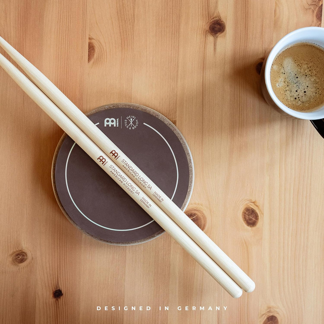Meinl Stick & Brush 6 Zoll Practice Pad - Drum Übungspad - Schlagzeug Zubehör (SB508)