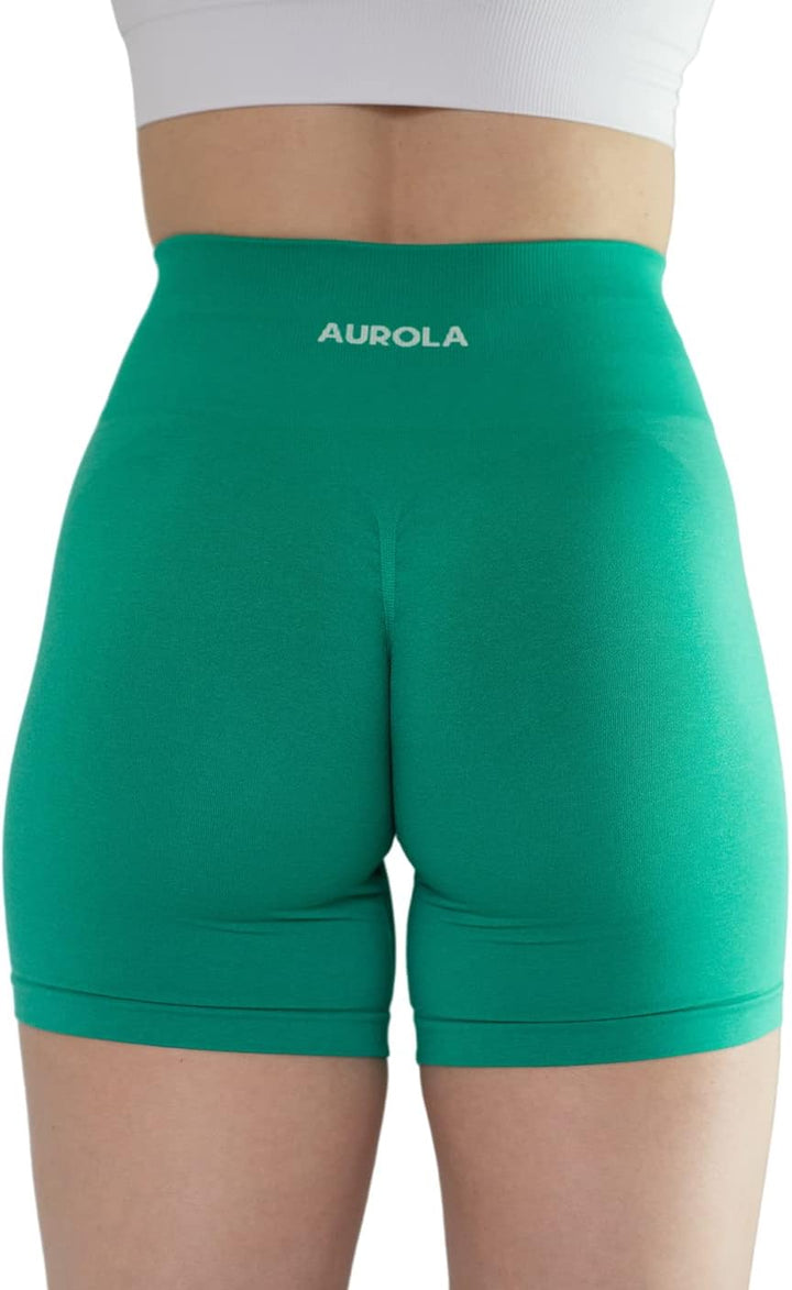 AUROLA Intensify Workout Shorts for Women Seamless Scrunch Short Gym Yoga Running Sport Active Exerc