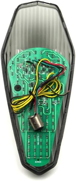 aVDB-moto LED-Bremslicht mit integrierten Blinker kompatibel mit Honda Shadow Aero 2004/2007 (Getönt