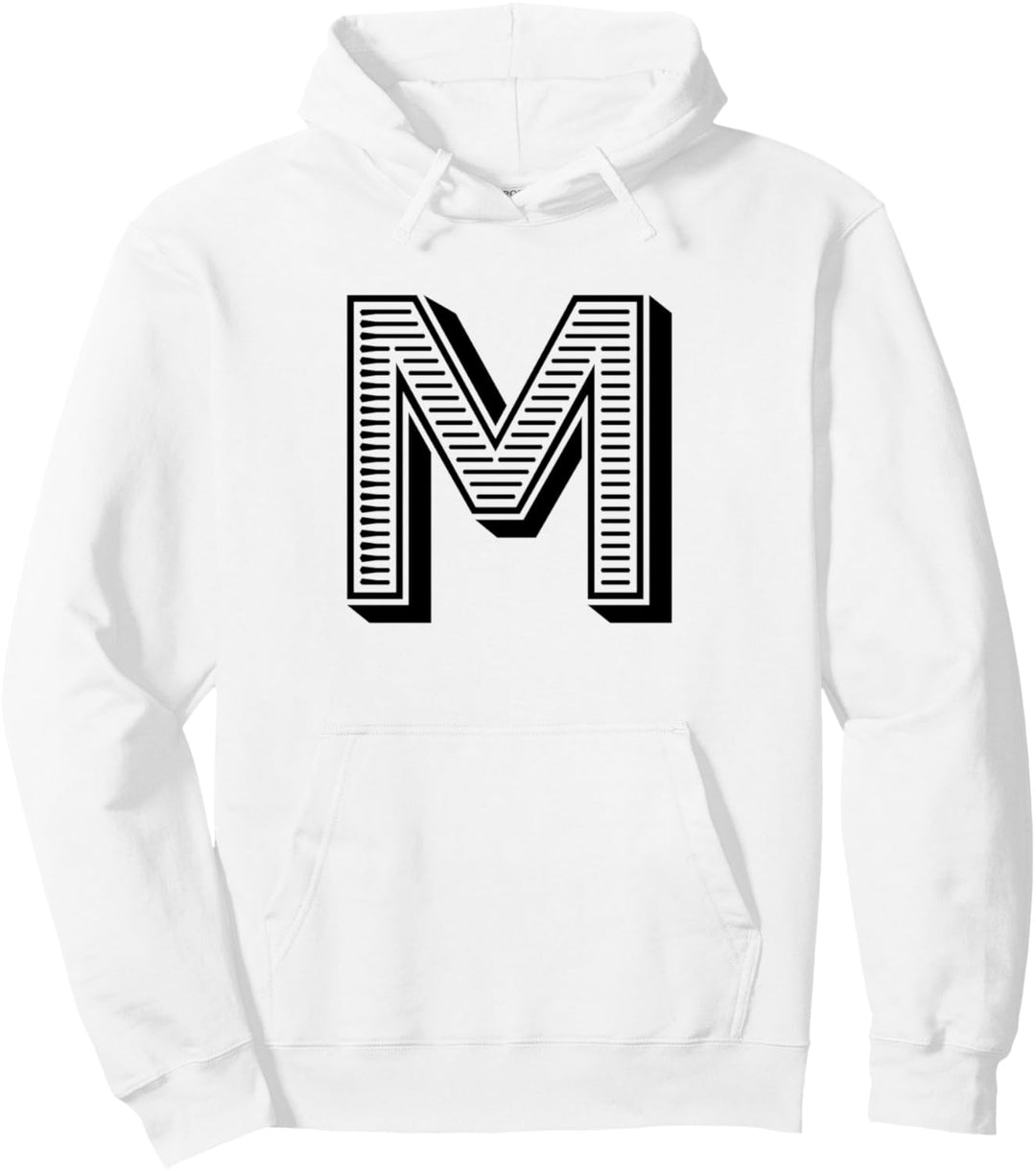Der Buchstabe M macht Spass, gross und mutig für Veranstaltungen, Familien, Teams, Gruppen Pullover