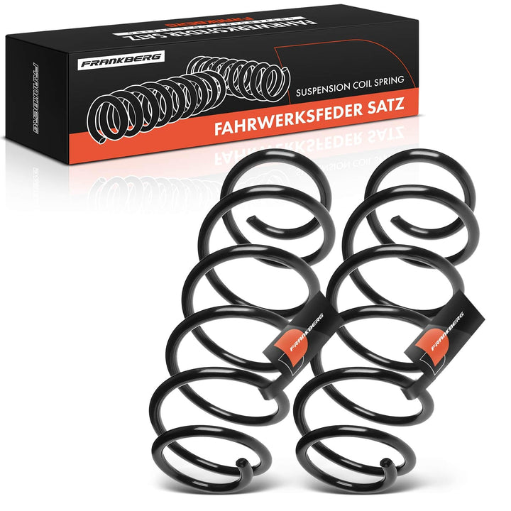 Frankberg 2x Federn Fahrwerksfeder Hinterachse Kompatibel mit W245 B150 B170 B180 B200 2005-2011