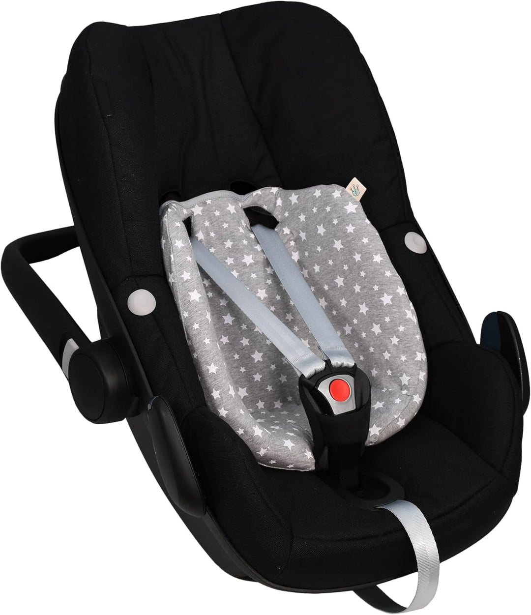 JYOKO Kids Bezug für Sitzverkleinerer kompatibel mit Maxi Cosi Pebble (White Star, Maxi Cosi Pebble