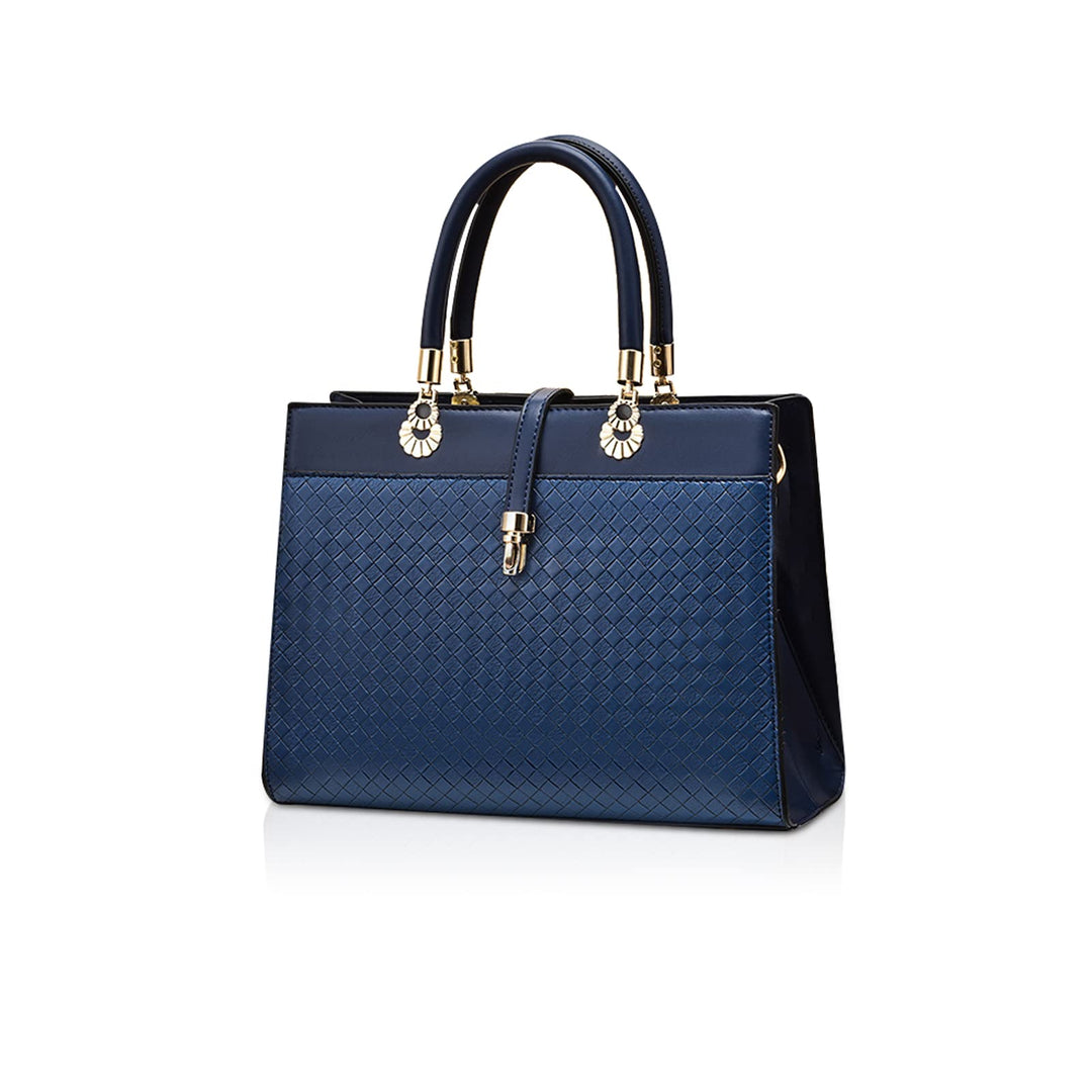 NICOLE & DORIS Damen Handtasche Mode Henkeltasche Frauen Umhängetasche PU Leder Schultertasche Desig