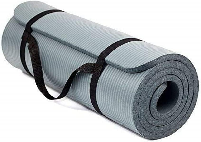 TechFit Yogamatte Rutschfest für das Fitnessstudio zu Hause - Pilates Matte für das Heimtraining, Yo