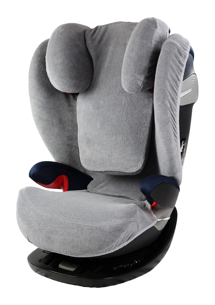 Sommerbezug Schonbezug Universal Grau Passend Für Cybex Pallas S-fix Pallas M-Fix Solution S-fix Sol