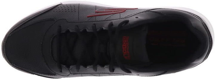 Skechers Herren Go Golf Prime Relaxed Fit Spikeless Golfschuh Sneaker 42 EU Schwarz Rot, 42 EU Schwa
