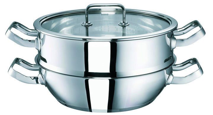 Rohe Germany Conia Schmorpfanne, Edelstahl, Silber, 28 cm