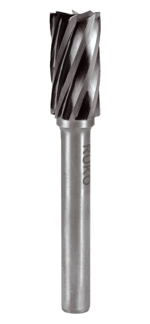 RUKO Frässtift Form A ZYA D.6mm Kopf-L.18mm Schaft-D.6mm HM Verz.Alu