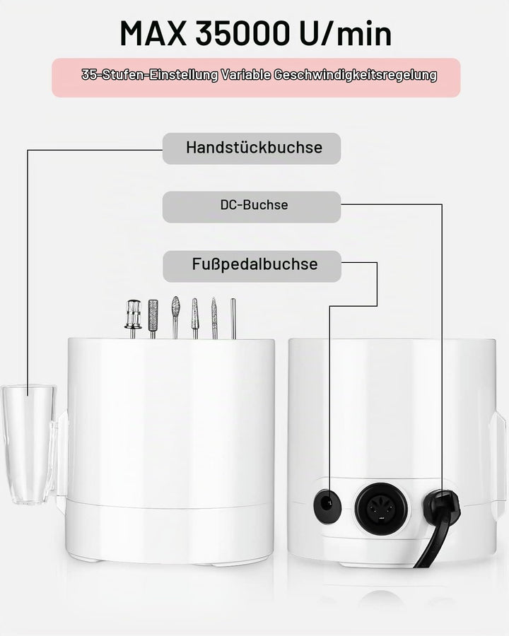Nagelfräser, Elektrische nagelfeile für gelnägel, Fräser Nägel, Nagelfräser Elektrische für Gelnägel