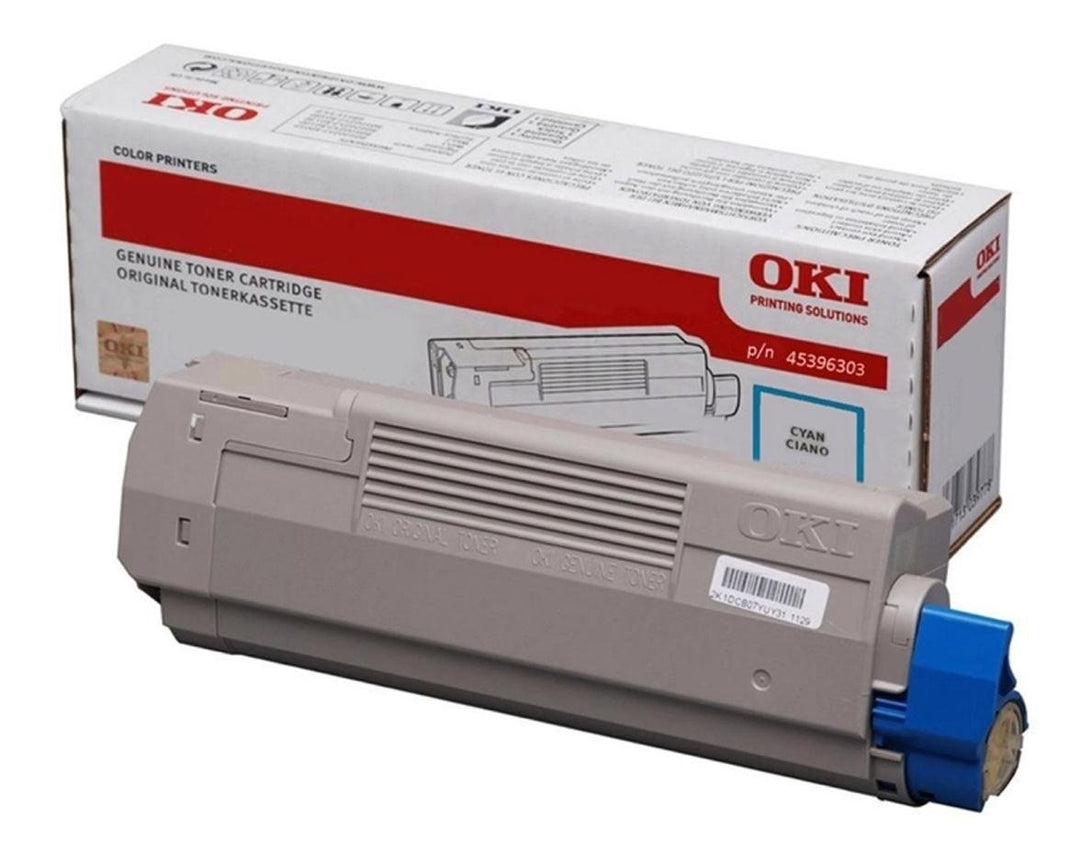 Oki MC760 MC770 MC780 Toner cyan Standardkapazität 6.000 Seiten 1er-Pack 45396303, Cyan