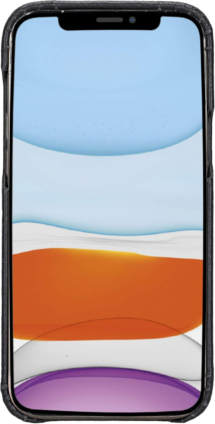 Solo Pelle Lederhülle für das iPhone 12 Pro Max in 6.7 Zoll Princeton Case Leder Hülle Ledertasche B